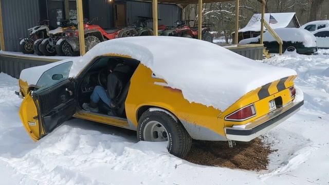 15°F Cold Start Of The Bumblebee Replica Camaro смотреть онлайн