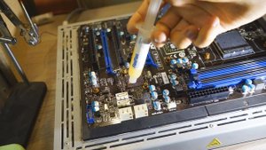 Ремонт материнской платы под процессор FX. Замена южного моста на MSI 970A-G43