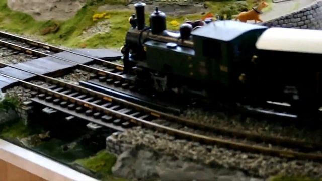 Small trains. Игрушечные поезда. Zug Modelleisenbahn Made with a Pentax K-3 55-300 Pentax Lens смотреть онлайн