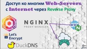01-Reverse Proxy. Инфо. Nginx Proxy Manager. Доступ к серверам