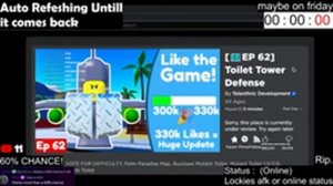 [LIVE?] Stream Ends When Toilet Tower Defense IS BACK (ROBLOX IS DOWN)