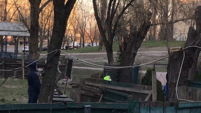 Церковная служба во время карантина. Киев, 1 апреля. смотреть онлайн