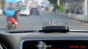 Проекционный дисплей EANOP HUD M41. Автомобильный проектор на лобовое стекло.