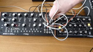 Moog Mother 32 & Minitaur