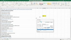 #2 How to use Find and Replace in Excel | MO-200 MOS Excel Associate 2019