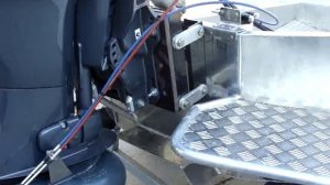 Малый регулириуемый транец винт\водомет