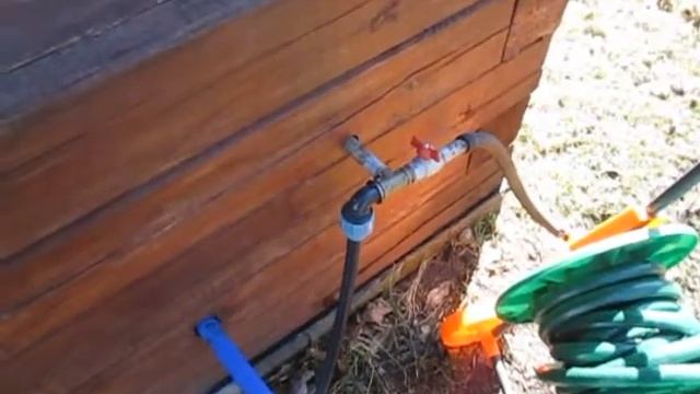 абиссинская скважина в работе