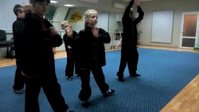 Фрагмент урока Кунгфу Тайцицюань смотреть онлайн