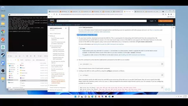 How to clone CodeCommit repositories via AWS CLI credentials file смотреть онлайн