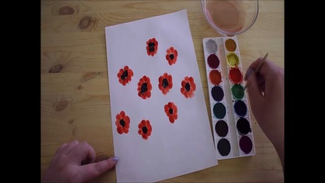 РИСОВАНИЕ. Маки смотреть онлайн