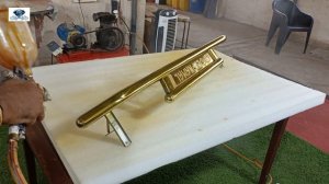 SS Golden Spray | Steel Gold paint | steel pe gold paint kaise kare | Gold Railing | Golden paint