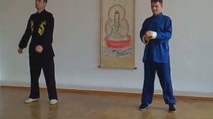 Цигун. Дракон выпрыгивает на берег и бьет хвостом