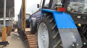 Передняя универсальная навеска и передний ВОМ на тракторах Беларус-82.1. Передача техники клиенту