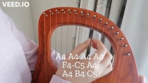 Lyre Harp | Storm Song ~ Phildel