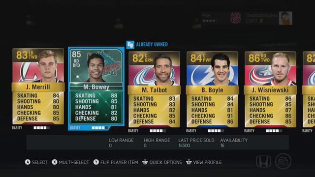 NHL 15 Ultimate Team pack opening: My best pack in ratings смотреть онлайн
