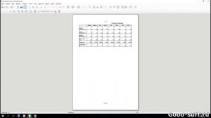 Умещаем за пару кликов большую таблицу на лист при печати в LibreOffice Calc.