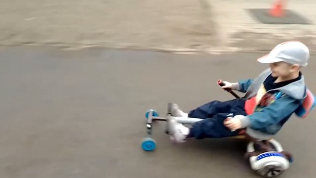 Гироскутер гоночный. смотреть онлайн