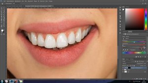 Отбеливаем зубы в фотошопе быстро, просто, качественно!