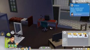 Sims 4.   Семейка учит меня играть в Sims