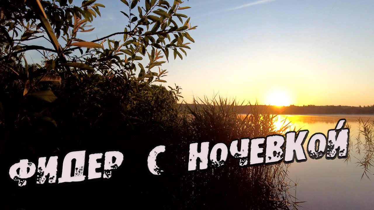 Рыбалка на ФИДЕР с ночевкой. Фидерная ловля на новом месте ...
