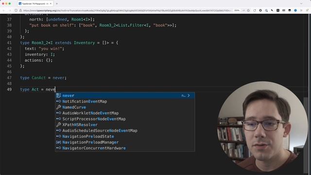 Text Adventures in TypeScript! смотреть онлайн