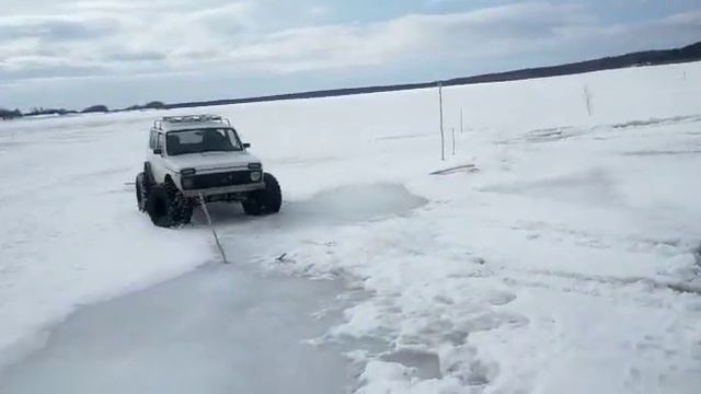 НИВА на шинах низкого давления-настоящий МОНСТР! смотреть онлайн