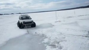 НИВА на шинах низкого давления-настоящий МОНСТР!