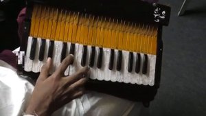 Харе Кришна маха мантра аккорды для физгармонии. Harmonium chords tutorial Hare Krishna melody 5