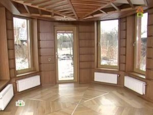 Дачный ответ - Деревянный дом с камином