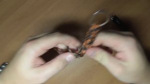 Плетение из паракорда. Брелок для ключей.