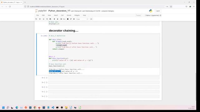 #4 Python decorators chaining | Python Tutorials for beginners|#python#decorator#pythontutorial