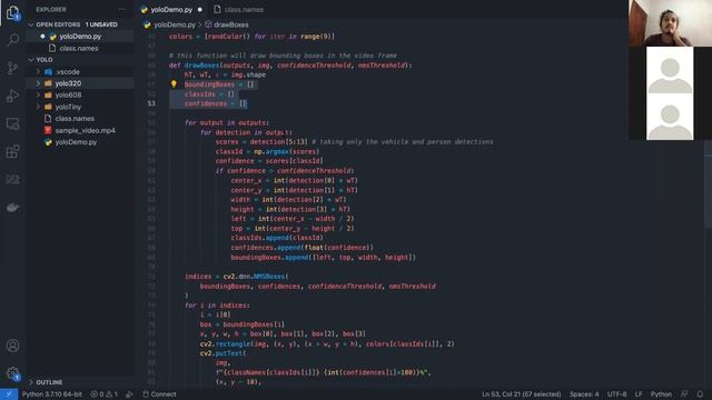 Yolo Object Detection Pedestrians and Vehicles смотреть онлайн