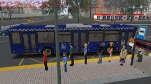 OMSI 2 - Москва Маршрут 799 - ЛиАЗ 5292.22 2013 года МСК Новогодний