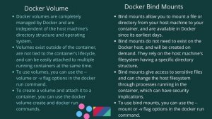 Docker Volume vs Bind Mounts Differences in Docker | Docker Series