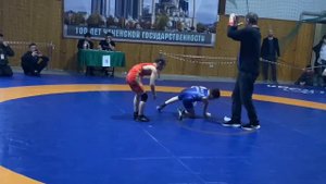 Салтагареев Яхья на открытом республиканском турнире! Четвёртая схватка.