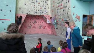 Соревнования по скалолазанию 24 декабря 2016. Никополь. Девочки 6