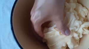 Как я  взбиваю   домашнее  #масло.