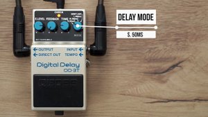 Boss DD-3T Digital Delay - Sound Demo (no talking)