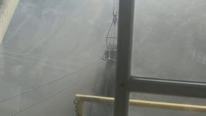 Работа шагающего экскаватора на разрезе "Степной"