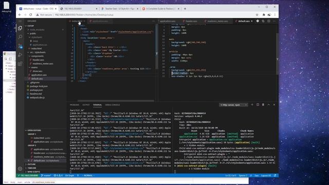 Slicing an UI Template with SASS, HTML, Flexbox and Webpack смотреть онлайн