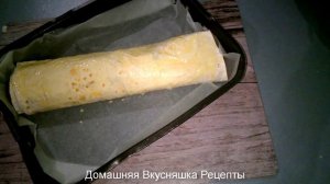 Лаваш с творогом и вишней в духовке. Творожная выпечка из лаваша в духовке.Вишня в лаваше с творого