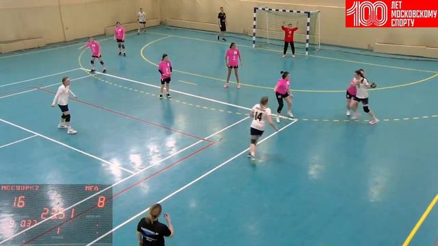 Игра № 6 ГБПОУ «МССУОР № 2» Москомспорта--МГА турнира по гандболу «Олимпийские надежды».