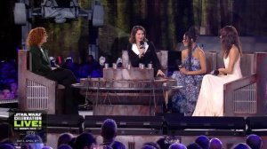 Rosario Dawson, Natasha Liu Bordizzo and Mary Elizabeth Winstead | Star Wars Celebration LIVE! 2023