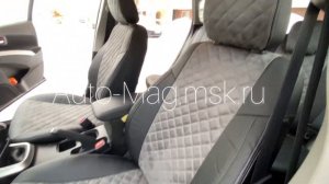 Чехлы на Сузуки Витара с алькантарой | Фабрика Автопилот | Установлены на выезде
