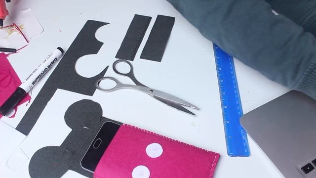 DIY канцелярия и чехол-держатель для смартфона - Nika Prokhorchuk смотреть онлайн