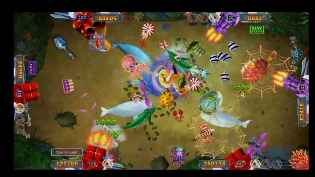 Seafood Paradise 2 Plus Fish Arcade Machine - 11 minutes of Gameplay смотреть онлайн