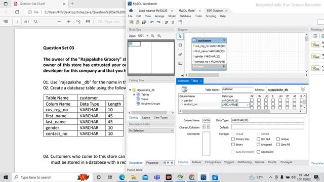 Question Set 03 | Database Management System | Java Institute смотреть онлайн