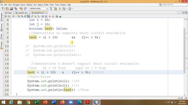 Java Logical Operators