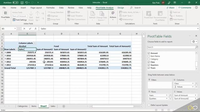 Excel Pivot Table Tutorial - 5 Easy Steps for Beginners