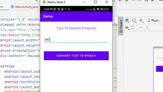 How to Make Text to Speech in Android Studio | TextToSpeech смотреть онлайн